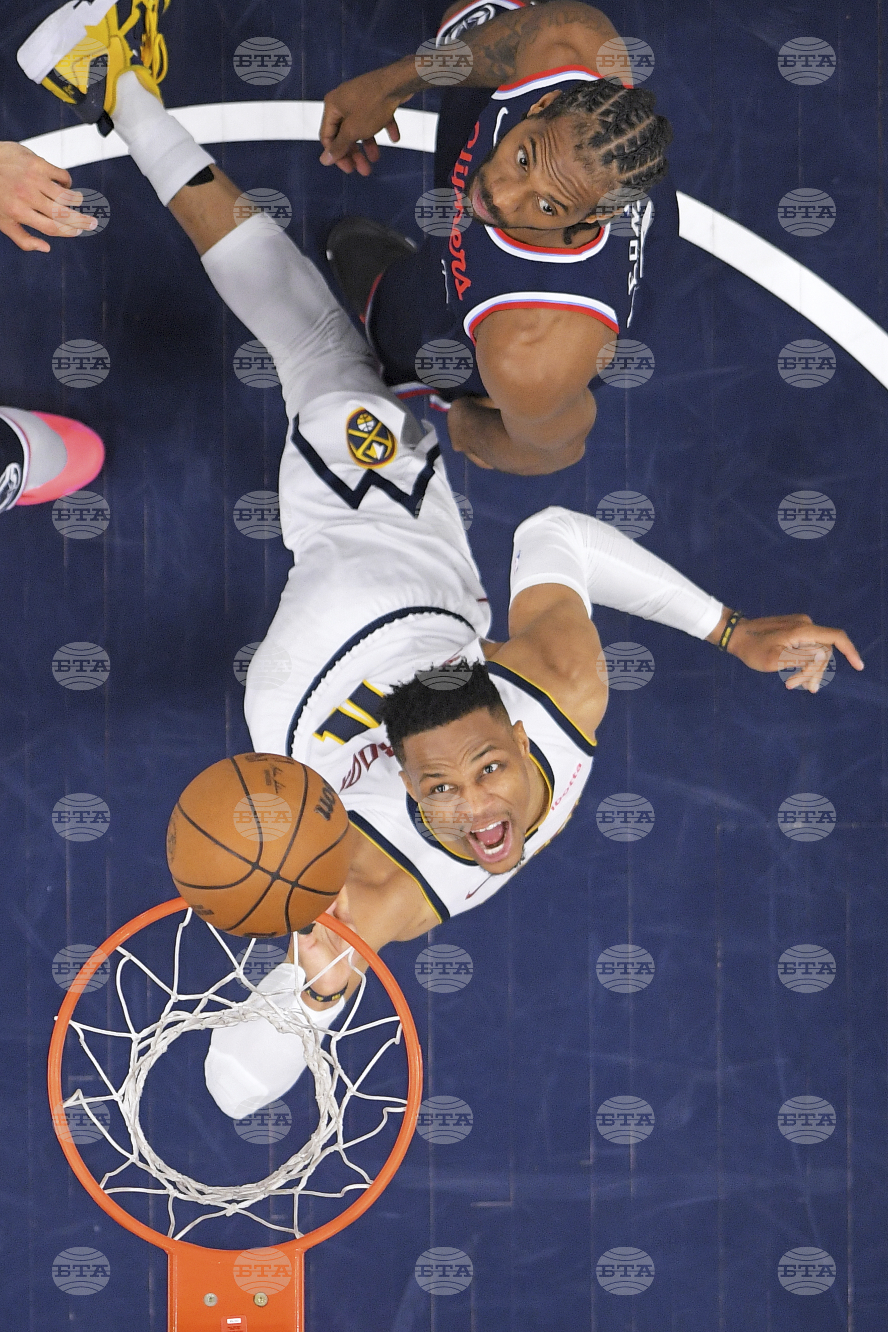 Nuggets Clippers Basketball