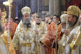 Варна - катедрален храм „Успение Богородично“ - патриарх Даниил - съборна света литургия