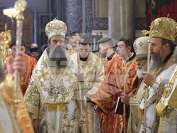 Варна - катедрален храм „Успение Богородично“ - патриарх Даниил - съборна света литургия