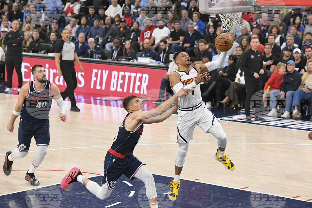 Nuggets Clippers Basketball