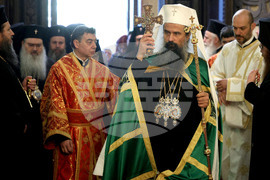 Варна - катедрален храм „Успение Богородично“ - патриарх Даниил - съборна света литургия