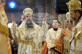 Варна - катедрален храм „Успение Богородично“ - патриарх Даниил - съборна света литургия