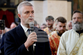 Варна - катедрален храм „Успение Богородично“ - патриарх Даниил - съборна света литургия