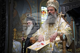 Варна - катедрален храм „Успение Богородично“ - патриарх Даниил - съборна света литургия