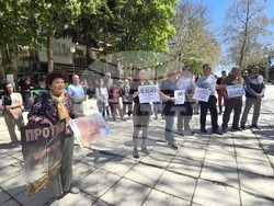 Тервел - протест - ветрогенератори