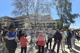 Тервел - протест - ветрогенератори