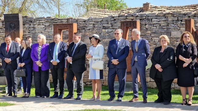 Културно-историческият комплекс "Двор на кирилицата" в Плиска отбеляза своята 10-годишнина