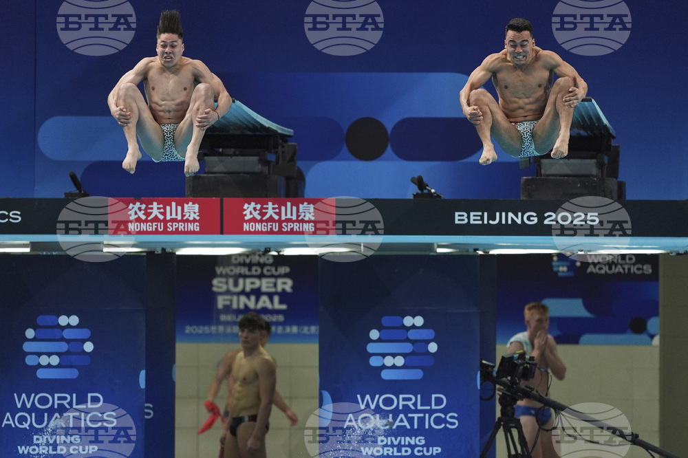 APTOPIX China Diving World Cup