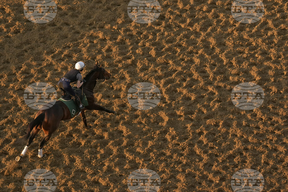 APTOPIX Kentucky Derby Horse Racing