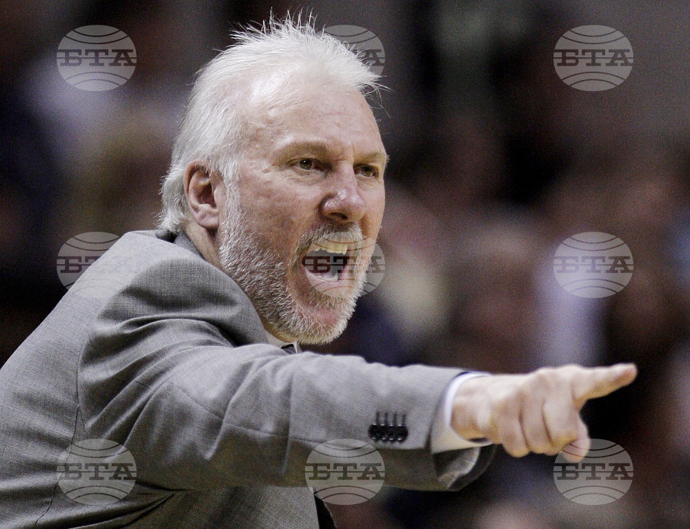 Spurs Popovich Basketball