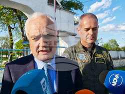 Село Граф Игнатиево - министър на отбраната - брифинг