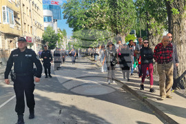Хасково - убийство - мирен протест