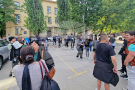 Хасково - убийство - мирен протест