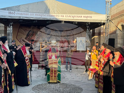 Плиска - Голяма базилика - молебен