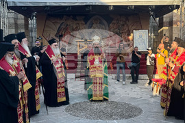 Плиска - Голяма базилика - молебен