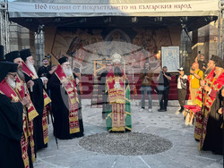 Плиска - Голяма базилика - молебен