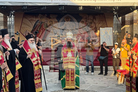 Плиска - Голяма базилика - молебен