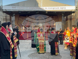 Плиска - Голяма базилика - молебен