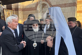 Плиска - Голяма базилика - молебен