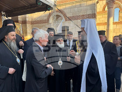 Плиска - Голяма базилика - молебен