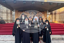 Плиска - Голяма базилика - молебен