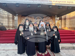 Плиска - Голяма базилика - молебен