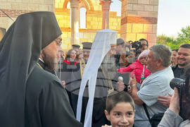 Плиска - Голяма базилика - молебен