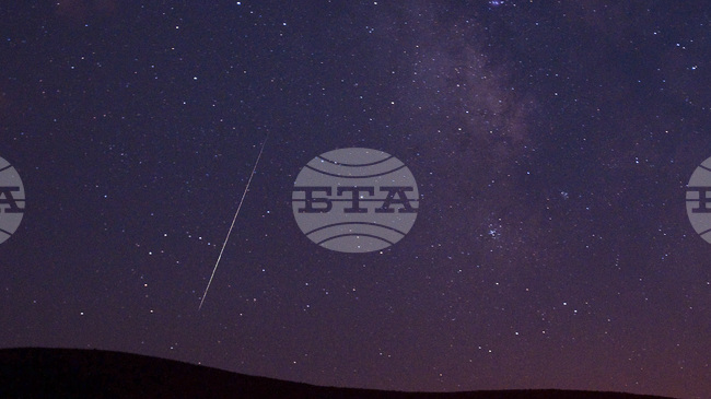 Метеоритният поток Персеиди достигна своя пик с до 60 падащи звезди на час