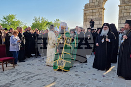 Плиска - Голяма базилика - молебен