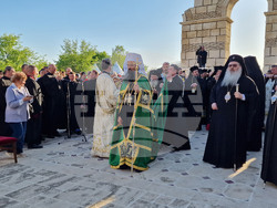 Плиска - Голяма базилика - молебен