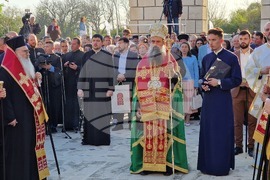 Плиска - Голяма базилика - молебен