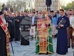 Плиска - Голяма базилика - молебен