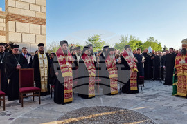 Плиска - Голяма базилика - молебен