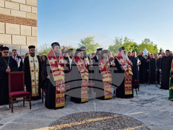 Плиска - Голяма базилика - молебен