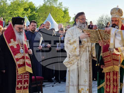 Плиска - Голяма базилика - молебен