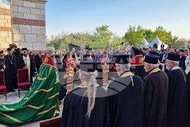 Плиска - Голяма базилика - молебен