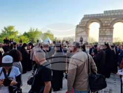 Плиска - Голяма базилика - молебен