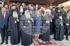 Плиска - Голяма базилика - молебен