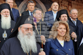 Плиска - Голяма базилика - молебен