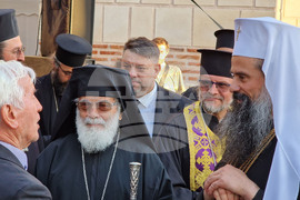 Плиска - Голяма базилика - молебен