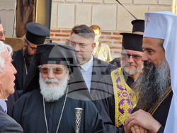 Плиска - Голяма базилика - молебен