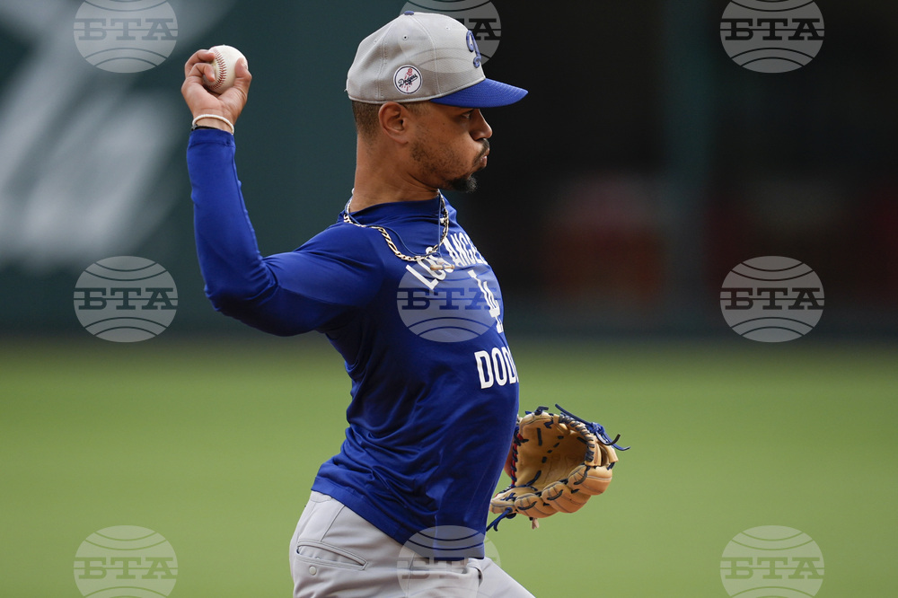 Dodgers Braves Baseball