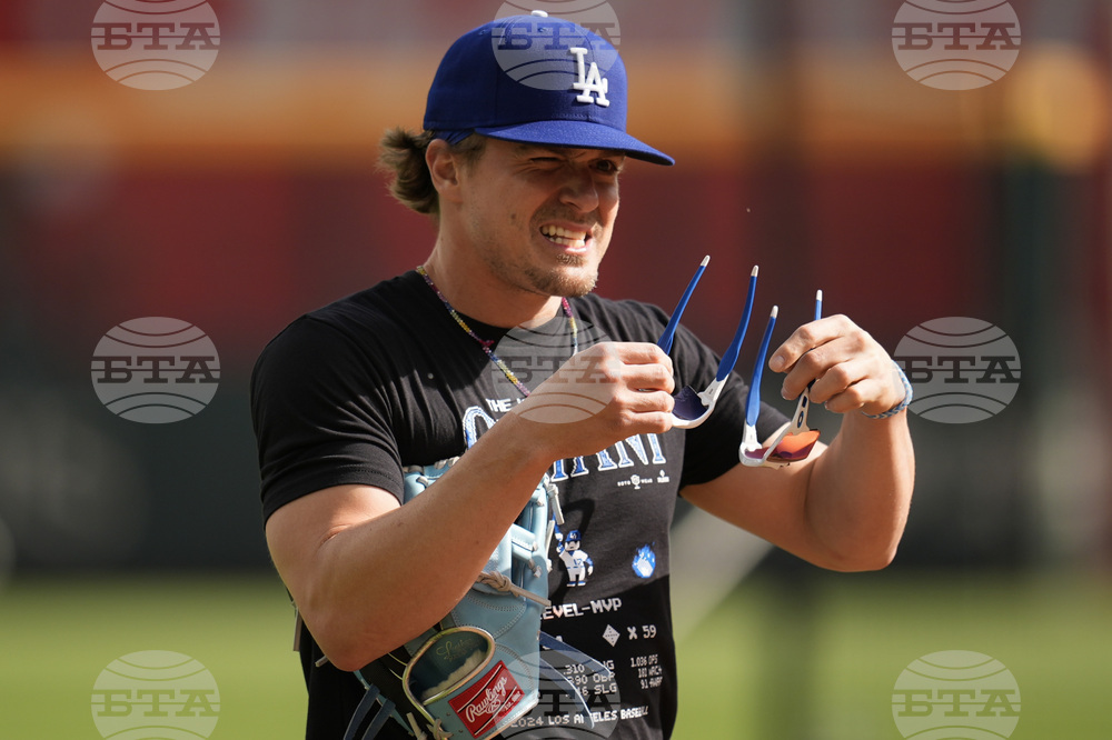 Dodgers Braves Baseball