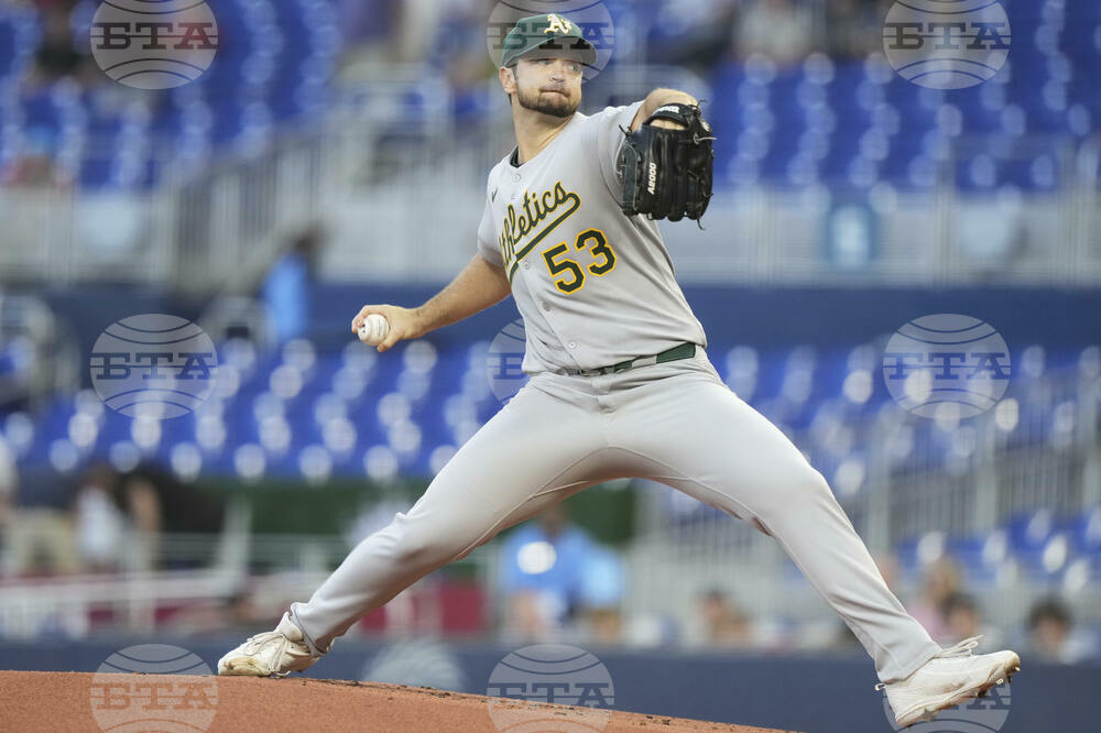 Athletics Marlins Baseball