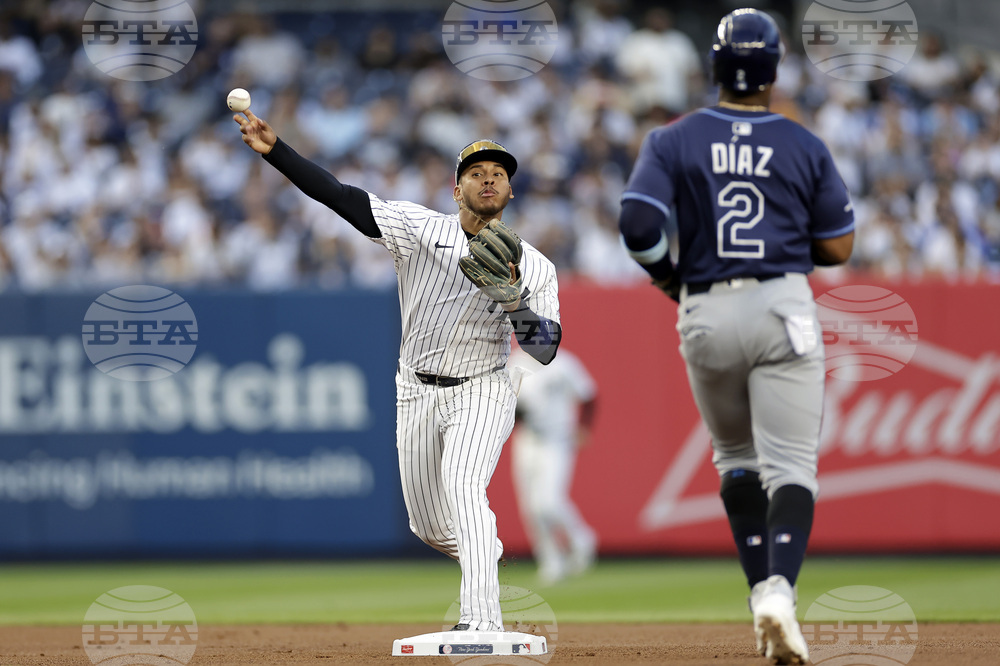 Rays Yankees Baseball