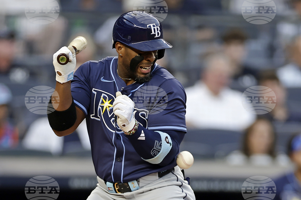 Rays Yankees Baseball