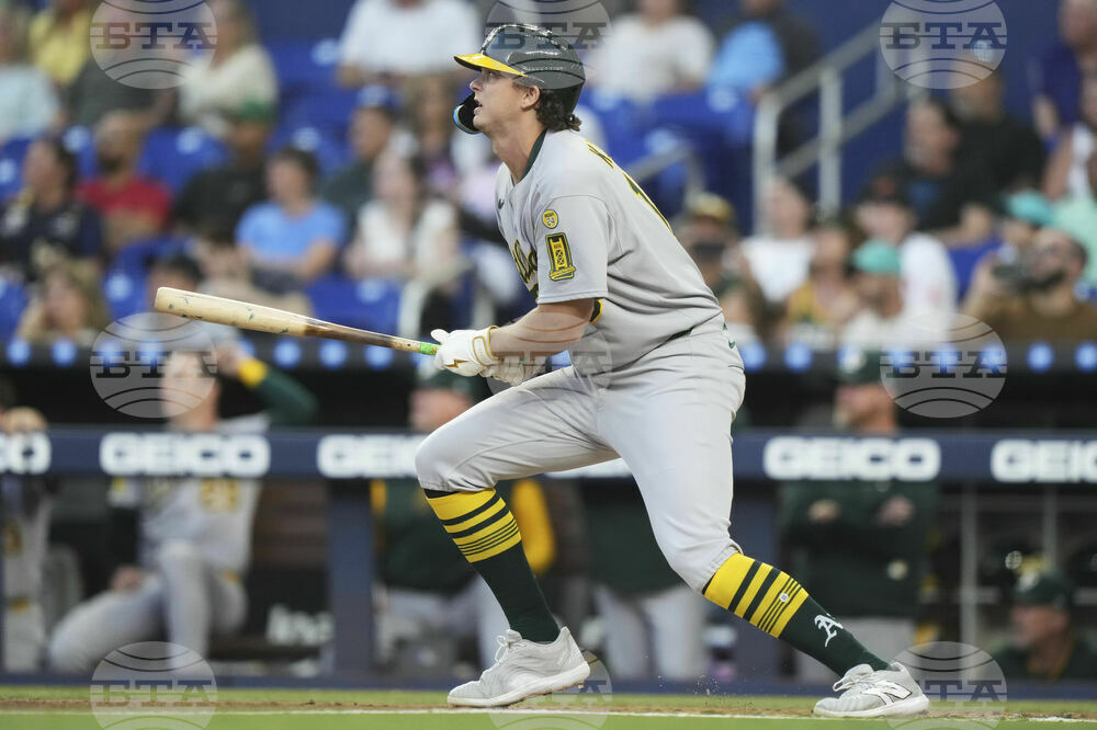 Athletics Marlins Baseball