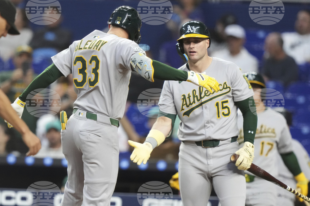 Athletics Marlins Baseball