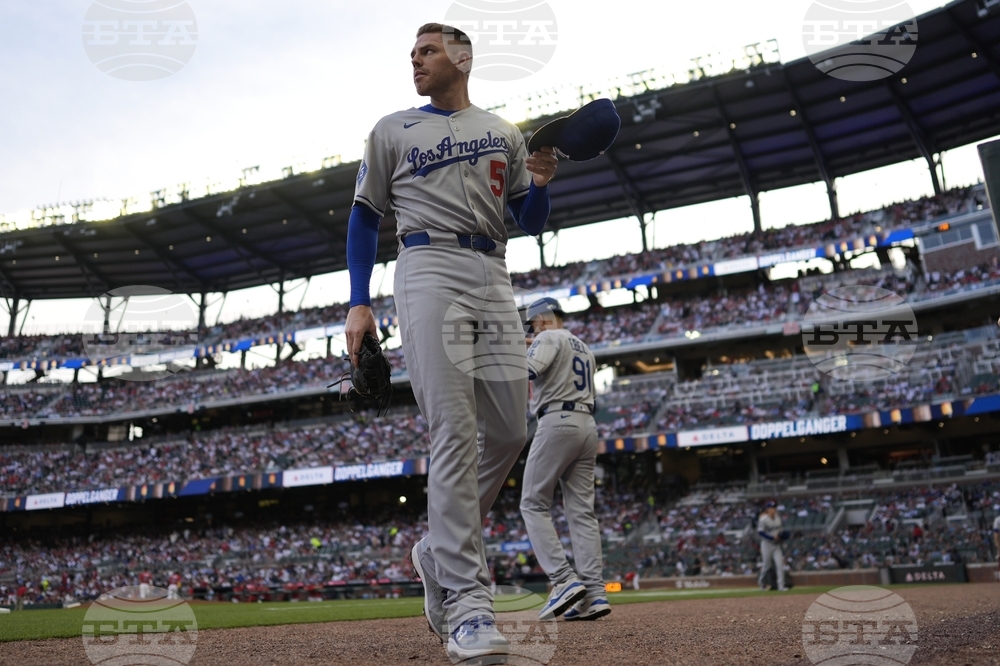 Dodgers Braves Baseball