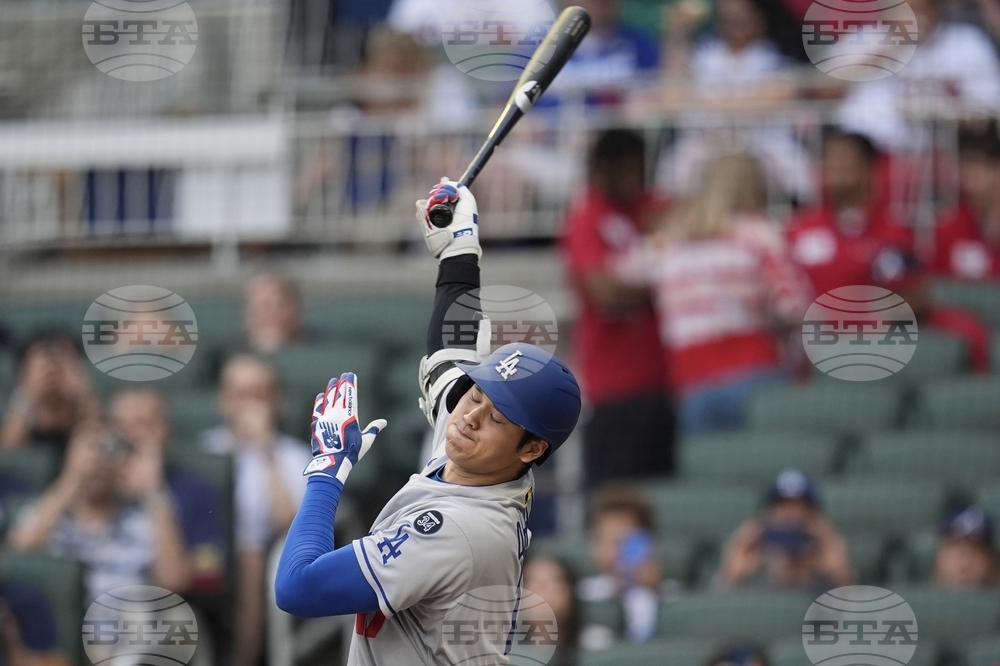 Dodgers Braves Baseball